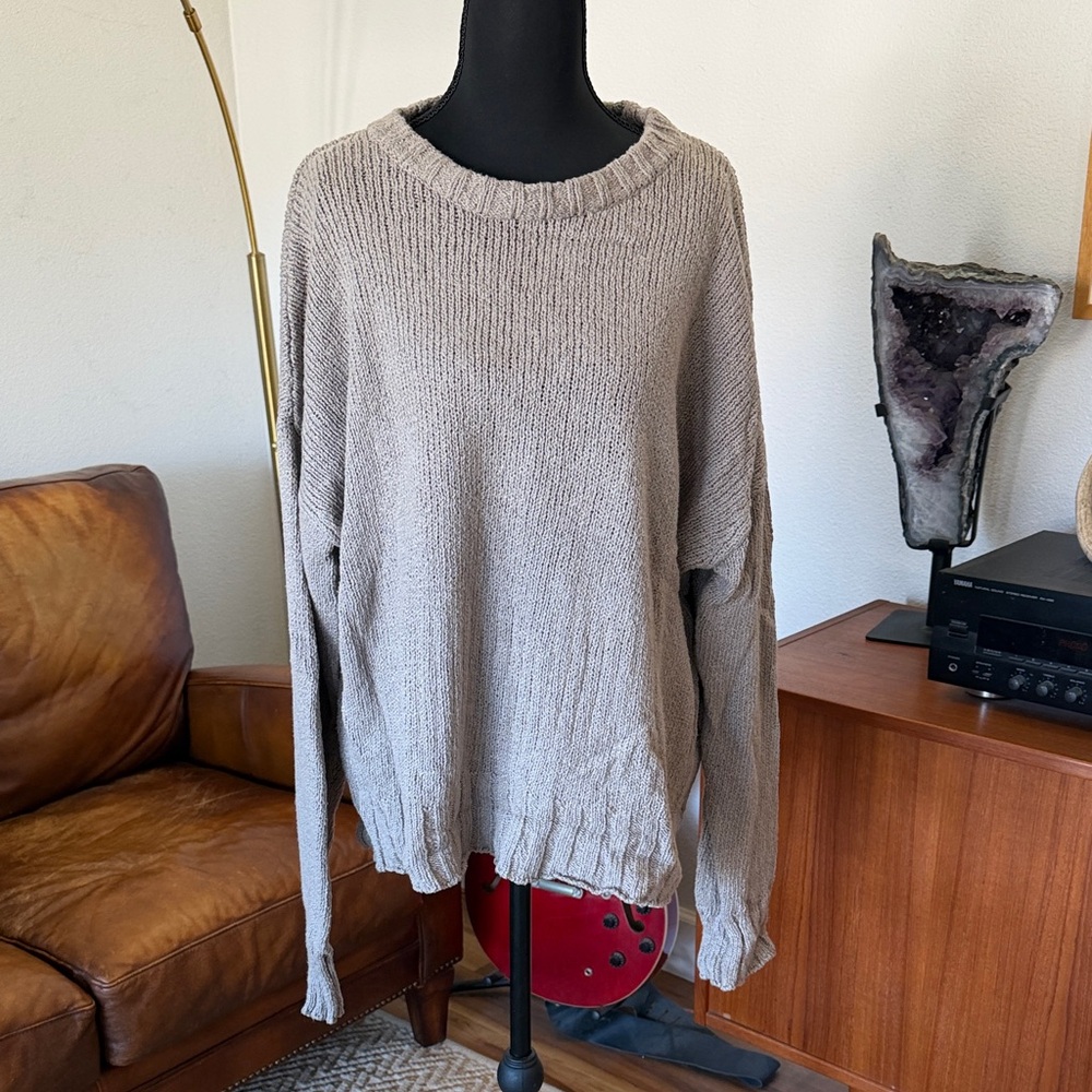 Z Supply Women's Sweater in Light Gray